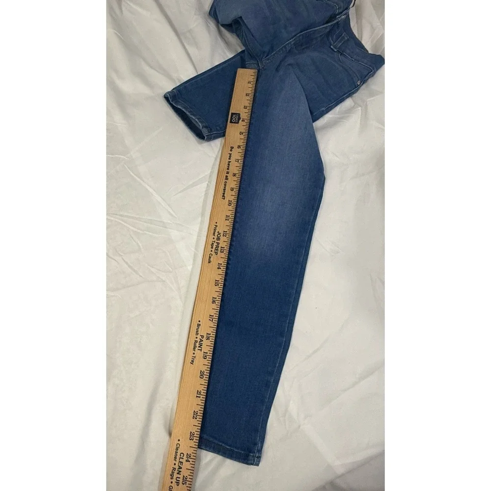 Girls 12 Slim Jeans Jordache Skinny Light Wash Denim Blue Jeans Adjustable Waist